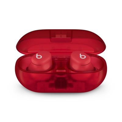 BEATS Beats Solo Buds Truly Wireless Earbuds Wireless Bluetooth Headphone (Transparent Red)